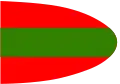Type of maritime flag of the regency of Algiers.