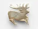 Pendant in the form of a stag. Western Zhou dynasty, ca. 1050-ca. 950 BCE.