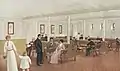 Period Illustration of Olympic and Titanic Third-Class General Room