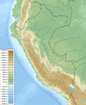 Chumpe is located in Peru