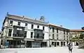 Houses in the square