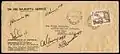 Port Moresby-Sydney OHMS cover, No. 11 Squadron Port Moresby flown and signed by the crew including Bob Gurney, Eric Sims, Gogh Hemsworth, Bill Purton and others (1939)