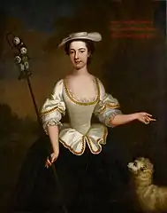 Mary Bartholomew,portrait by Peter van Bleeck