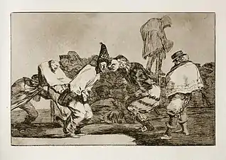 Νο. 14: Disparate de carnaval (Carnaval folly)24.2 x 35.2 cm.
