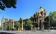 Former Melbourne Magistrates' Court. Completed 1914.