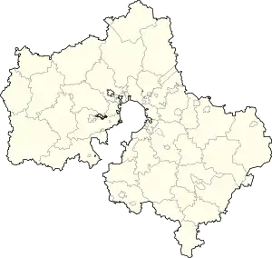 Dedovsk is located in Moscow Oblast