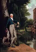 Portrait of Michel-Laurent de Sélys-Longchamps&nbsp;[fr], Belgian politician, date unknown; now in the collection of the University of Liège