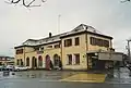 Station building in 1995