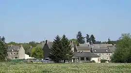 A general view of Saint-Christophe-de-Valains