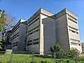 West façade of the Associate Centre of the UNED in Pontevedra