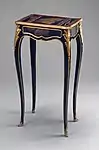 Table (Rococo Revival); c.1880; wood, ormolu and lacquer; 68.9 x 26.99 x 38.42&nbsp;cm; Los Angeles County Museum of Art (Los Angeles, USA)