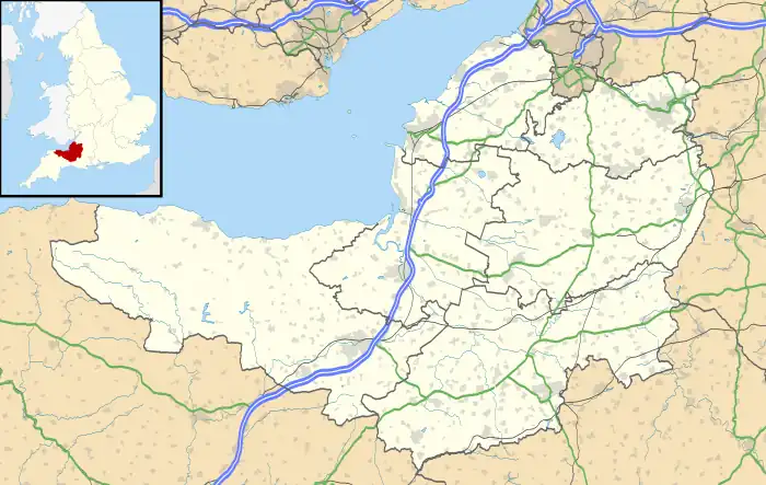 Burrington Combe is located in Somerset