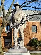 Spanish War Memorial (1928), Stoneham, Massachusetts.