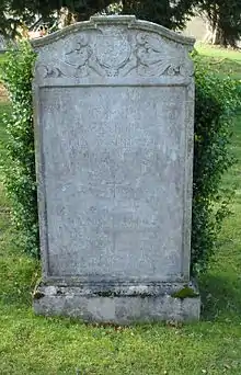 Grave of the 10th Duke (d. 1950)