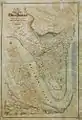 Map showing a short Turbot Street, 1863