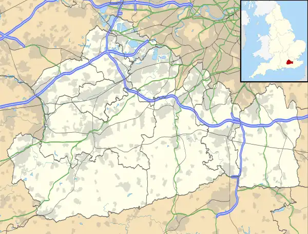 Wrecclesham is located in Surrey