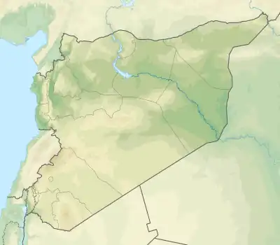 Idlib is located in Syria