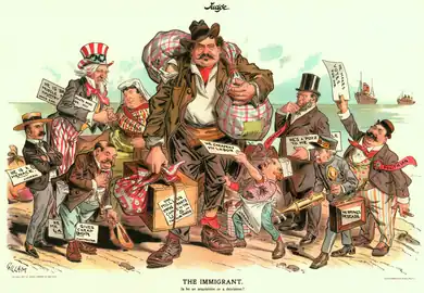 "The Immigrant. Is He an Acquisition or a Detriment?"(1903)