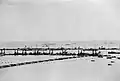 The Mulberry harbour in June 1944