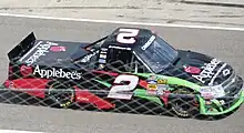 George's 2012 truck at Rockingham Speedway