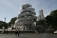 Image 23Marta Minujín's Tower of Babel (2011) (from Culture of Argentina)