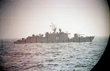 Turunmaa warship at sea