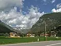 Vorder, view to the village