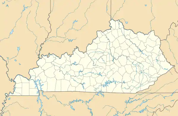 Map showing the location of Breaks Interstate Park