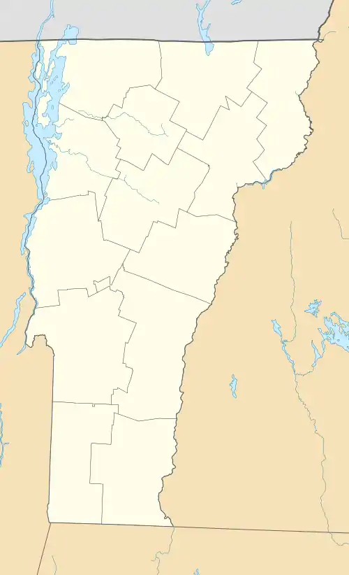 Robert Frost Farm (South Shaftsbury, Vermont) is located in Vermont