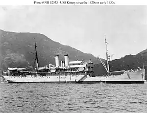 SS Präsident as USS&nbsp;Kittery&nbsp;(AK-2)