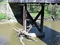 View from underneath the bridge