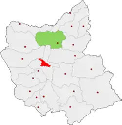 Location of Varzaqan County in East Azerbaijan province