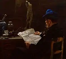 In the Studio, 1883