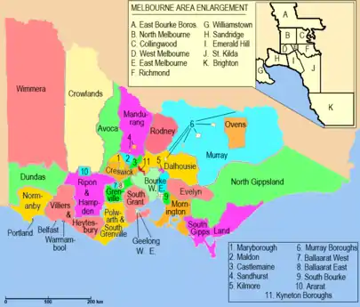 &nbsp; &nbsp; &nbsp; &nbsp; Districts 1859-1877