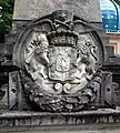 Coat of arms von der Osten-Sacken, Russischer Friedhof Wiesbaden