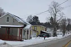 Houses on South Main Street (PA&nbsp;86)