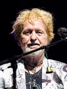 Anderson performing with Yes ft. ARW in 2018