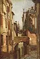 Un canal dans une ville