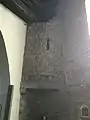 Échauguette vue de l'intérieur.