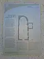 Panneau d'information et plan.