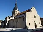 Façade et collatéral nord.