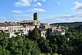Vue partielle du village.