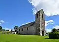 L’église Saint-Laurent. Vue nord-ouest.