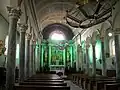 L'intérieur de l'église (la nef)