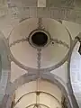 Vue du plafond.