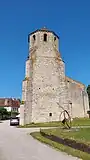 Clocher de l'église Saint-Pierre.