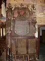 Chapelle du Sacré-Cœur de Jésus. Peintures avec des blasons