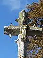 Croix XVe&nbsp;siècle, Vierge à l'enfant
