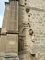 Rupture entre façade et mur gouttereau sud.