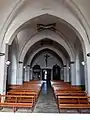 Nef en direction du narthex